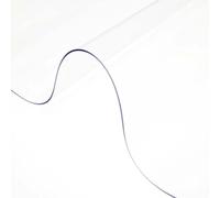 Copertura trasparente per scrivania, Sottomano da scrivania in plastica rettangolare impermeabile, protezione for tavolo in vinile(50x180cm)