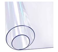 Copertura trasparente per scrivania, Tovaglia protettiva in plastica trasparente in vinile resistente Tovaglietta da scrivania lavabile a prova di olio impermeabile al 100%(90x200cm/35.4x78.7in)