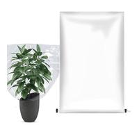 Copertura trasparente per serra, copertura antigelo per piante, protezione dal , borsa trasparente per serra, isolamento termico, protezione con coulisse per piante da giardino all'aperto, piacere