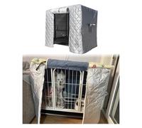 Copertura traspirante per cuccia per cani, copertura isolata per la privacy, copertura per gabbia per cani che riduce la luce, protezione durevole per il massimo comfort e sicurezza