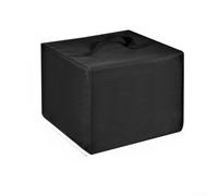 Copertura traspirante per elettrodomestici da cucina, 46 cm, traspirante | Materiale resistente 600D, compatibile con friggitrice ad aria, dimensioni 46x41x34cm, finitura grigia disponibile