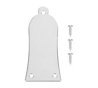 Copertura Truss Rod 3 Fori in Ferro Forma Campana Argento per Chitarra Elettrica e Basso Elettrico Accessori Strumenti Musicali