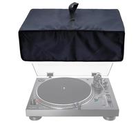 Copertura Turntable, Waterproof Dust Protector, Macchina Washable Oxford Cloth 18,9 x 15,75 x 6,7 pollici, Sturdy Vinyl, Premium Turntable Shield for Home, Library, Cafe, Classroom Equipment
