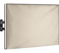 Garnetics Copertura TV da Esterno 50 pollici Resistente alle Intemperie e all'Acqua Custodia Protettiva per a Schermo Piatto Completamente Coperto dal Basso