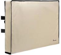 Copertura TV da Esterno 75 pollici Resistente alle Intemperie e all'Acqua Custodia Protettiva per a Schermo Piatto Completamente Coperto dal Basso