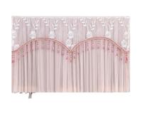 Copertura Tv Per Esterni TV Dust Cover 50 Inch 55 65 LCD Television Cloth Do Not Take Lace When Turned On(Pink,190 * 200cm)