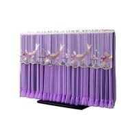 Copertura Tv Per Esterni TV Dust Cover Do Not Remove The Dust-proof Cloth From The When Starting Up Curved Desktop Hanging(Color-03,145 x height80cm)