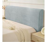Copertura Universale per Testiera Letto Singolo/King Size O Matrimoniale, Fodera Protezione Elastica Lavabile, Addensare Anti-Graffio Anti-Polvere,all-Inclusive(Silver,King)