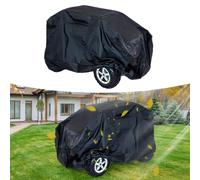 Copertura Veicolo Cavalcabile Nera per Auto Giocattolo Elettriche Protezione Met