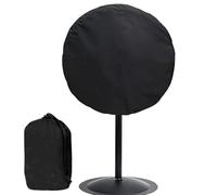 Copertura Ventilatore elettrica, 210D Oxford All Inclusive impermeabile e antipolvere prova di umidità Protettiva cerniera ventole da parete e pavimento Elettrico, patio domestico (Black A,70cm)