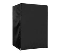 Copertura verticale per frigorifero esterno 210D impermeabile e resistente - Copertura per freezer esterno con cerniera ripiegabile, apto per appartamento con balcone, zona di barbacoa