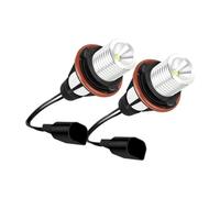 Copertura Vetro Faro Per BMW Per E39 Per E53 Per E60 Per E61 Per E63 Per E64 Per E65 Per E66 Per E83 Per E87 2 Pezzi LED Angel Eyes Halo Marker Lampadina 10W(Green)