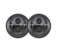 Copertura Vetro Faro Per Fuoristrada Per Lada 4x4 Per Niva Per UAZ H4 Anabbaglianti 50W 30W 12V 24V 2 Pezzi Faro Anteriore Per Moto Da 7 Pollici E9 DOT E-mark Faro A LED