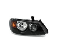 Copertura Vetro Faro Per Nissan Per Almera II 2002 2003 2004 2005 2006 2007 Gruppo Ottico Anteriore Destro Proiettore Luce Anteriore Lampada Auto Luce Auto Nero