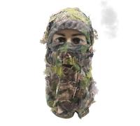 Copertura Viso 3D A Foglie - Copricapo Mimetizzato Per Airsoft - Maschera 3D Mimetica | per Fotografi e Osservatori della Natura Campeggiatori Escursionisti Birdwatcher Appassionati di Outdoor