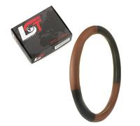 Copertura Volante Ø 38x8,2cm / 15x3 POLLICI Marrone Nero Per VW LUPO PASSAT