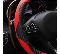 Copertura Volante Auto Coprivolante Auto Autobus E Camion In Microfibra Blu E Rossa Con Diametri Fuori Misura(Red 50CM)