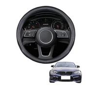 Copertura Volante Auto in Fibra di Carbonio per 2 Series F22 F23 F87 2012-2019 Antiscivolo Traspirante Protezioni del Volante Nero Opaco Forma Rotonda,Matte