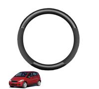 Copertura Volante Auto in Fibra di Carbonio per A Class W169 2004-2011 Antiscivolo Traspirante Protezioni del Volante Nero Opaco Forma Rotonda,Matte+Suede