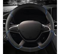 Copertura Volante Auto Per Dacia Per Spring Per Sandero Per Stepway Per Crossover Per Sandero Coprivolante In Pelle PU Auto Accessori Auto(BLUE)