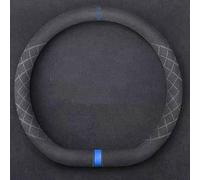 Copertura volante auto per Jeep Cherokee Latitude Plus/Altitude/Latitude Lux/80th Anniversary/High Altitude FWD 4x4, copertura protettiva volante assorbente sudore, traspirante, leggera e lussuosa