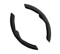 Copertura Volante Auto Per Tesla Per Model 3 Y 2023 Coprivolante Auto In Nubuck Impermeabile Antiscivolo Con Sensazione Al Tatto Liquida(Black)