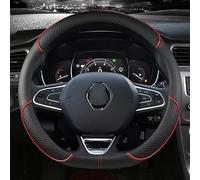 Copertura Volante Copertura Volante Dell'automobile Per Renault Per Scenic Per Clio Per Laguna 2 3 4 5 Per Kangoo Per Fluence Per Megane Coprivolanti (Colore : D shape red)