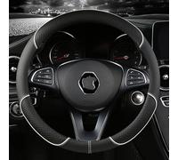 Copertura Volante Copertura Volante Dell'automobile Per Renault Per Scenic Per Clio Per Laguna 2 3 4 5 Per Kangoo Per Fluence Per Megane Coprivolanti (Colore : O shape white)