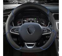 Copertura Volante Copertura Volante Dell'automobile Per Renault Per Scenic Per Clio Per Laguna 2 3 4 5 Per Kangoo Per Fluence Per Megane Coprivolanti (Colore : D shape blue)