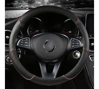 Copertura Volante Copertura Volante Dell'automobile Per Renault Per Scenic Per Clio Per Laguna 2 3 4 5 Per Kangoo Per Fluence Per Megane Coprivolanti (Colore : O shape coffee)