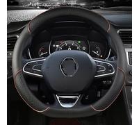 Copertura Volante Copertura Volante Dell'automobile Per Renault Per Scenic Per Clio Per Laguna 2 3 4 5 Per Kangoo Per Fluence Per Megane Coprivolanti (Colore : D shape coffee)