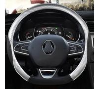 Copertura Volante Copertura Volante Dell'automobile Per Renault Per Scenic Per Clio Per Laguna 2 3 4 5 Per Kangoo Per Fluence Per Megane Coprivolanti (Colore : GREY D SHAPE)