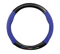 Copertura Volante Coprivolante Per Auto Per Ford Per Focus Mk3 Mk2 Mk4 Per Modeo Per Ranger Per Transit Per Edge Per Ecosport Per Fiesta Auto Coprimanubrio(Round Blue)