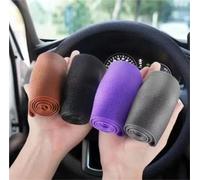 Copertura Volante Coprivolante Universale In Silicone Per Auto Copriguanto Elastico Morbido Multicolore Decorazione Automatica Copre Accessori Copri Volante(Viola)