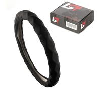 Copertura Volante Lenkradbezug 38x9 cm Nero Per VW Golf Jetta Eos