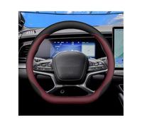 Copertura Volante Per BYD Per Sea Per Lion 07 EV 05 06 Per DMI 2024 2025 Coprivolante Per Auto Tipo D(Black red)