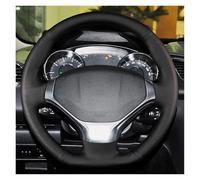 Copertura Volante Per Peugeot 3008 G1 2008 2009 2010 2011 2012 2013 2014 2015 Coprivolante Per Auto In Pelle Microfibra Interni Auto Car Styling Coprimanubrio Auto(Black Thread)