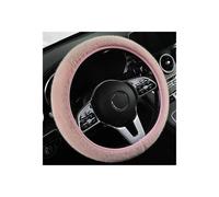 Copertura Volanti Auto Coprivolante Antiscivolo Completamente Rivestito Per Volante Da 37-39 Cm Accessori Decorativi(Pink)
