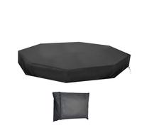 Coperturaottagono - coperchio protettivo sandbox, stoffa Oxford 210D | Protettore esterno impermeabile, design a correggio pieghevole, scudo fibbia regolabile per patio, cortile, fossa di sabbia da gi