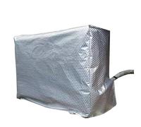 Coperture AC per esterni per l'inverno, coperture per condizionatore d'aria per esterni per mini compressore condensatore a pompa di calore divisa (80 x 27 x 55 cm / 31x11x22in)