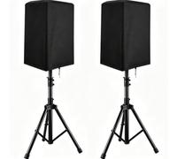 Coperture Altoparlanti per JBL EON710 2021-2026 | Tessuto morbido che segue il profilo degli altoparlanti; apertura inferiore regolabile; per prove, set DJ e deposito audio