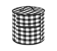 Coperture antipolvere per elettrodomestici da cucina, custodia per fornello di riso, copertura antipolvere rotonda resistente ai graffi con tasca e maniglia, cover per elettrodomestici da cucina