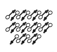 Coperture antipolvere per prese DC 5 5 * 2 5 mm progettate per prese di corrente su lettori multimediali, dispositivi MP3/MP4, laptop, smartphone, PDA e apparecchiature AV per bloccare l'umidità