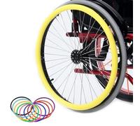 Coperture antiscivolo in silicone per sedie a rotelle, durevoli e resistenti all'usura, per una migliore presa e comfort, ideali per lo sport e l'uso quotidiano