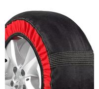 Coperture antiscivolo per pneumatici, calze da neve in nylon per trazione invernale dei pneumatici, catene da neve a bassa distanza compatibili con le dimensioni delle ruote dell'auto, Ice Road Tire