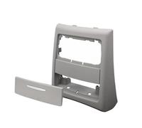 Coperture Bocchette Ventilazione Per BMW Serie 3 E90 E91 2005-2012, Console Centrale Posteriore Dell'auto, Griglia Di Ventilazione AC, Cornice Esterna Griglia Ugello(Model D Gray)
