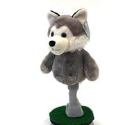 Coperture creative per Golf Hacker The Husky Club Head Covers Grey