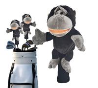 Coperture creative per mazze da golf, in peluche, di qualità, graziose, divertenti e funzionali, con design a forma di animale, perfettamente adatte e sicure per 1 mazza di legno
