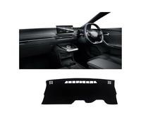 Coperture cruscotto per auto Auto Cruscotto Copertura Evitare La Luce Antiscivolo Zerbino Protector Compatibile Con MG 4 MG4 EV EH32 Mulan Elettrico 2022 2023 2024(A Black Side RHD)
