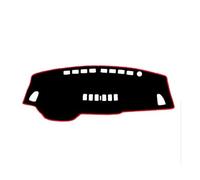 Coperture cruscotto per auto Compatibile Con Nissan Per Tiida C11 Per Versa 2007 2008 2009 2010 2011 Tappetino Cruscotto Auto Parasole Proteggi Tappeto(RHD,Black(Red Edge))